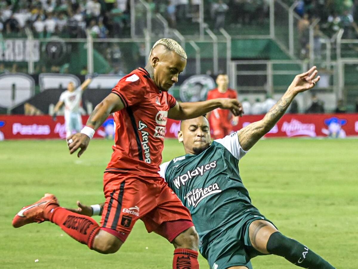 Se ‘sacaron chispas’: América y Deportivo Cali empataron 1-1 en Palmaseca