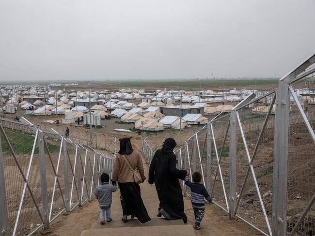 Foto de referencia de la zona de Makhmour, en Irak. (Photo by Younes Mohammed/Getty Images)