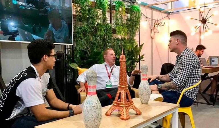 SIGMA, empresa web, es una de las embajadoras en la industria 4.0. Foto: Prensa Inexmoda