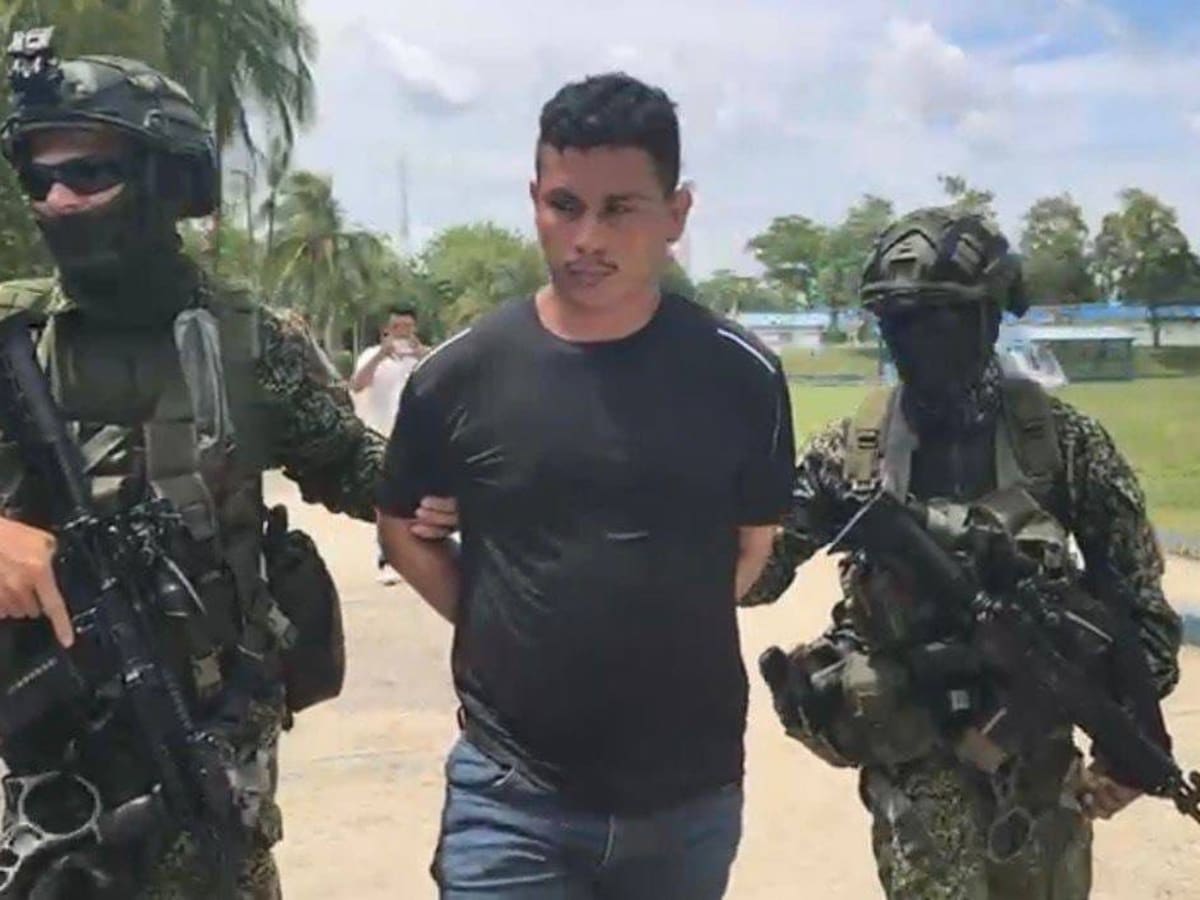 Armada reportó la captura de alias ‘Danilo’, máximo cabecilla del Clan del Golfo en Sucre