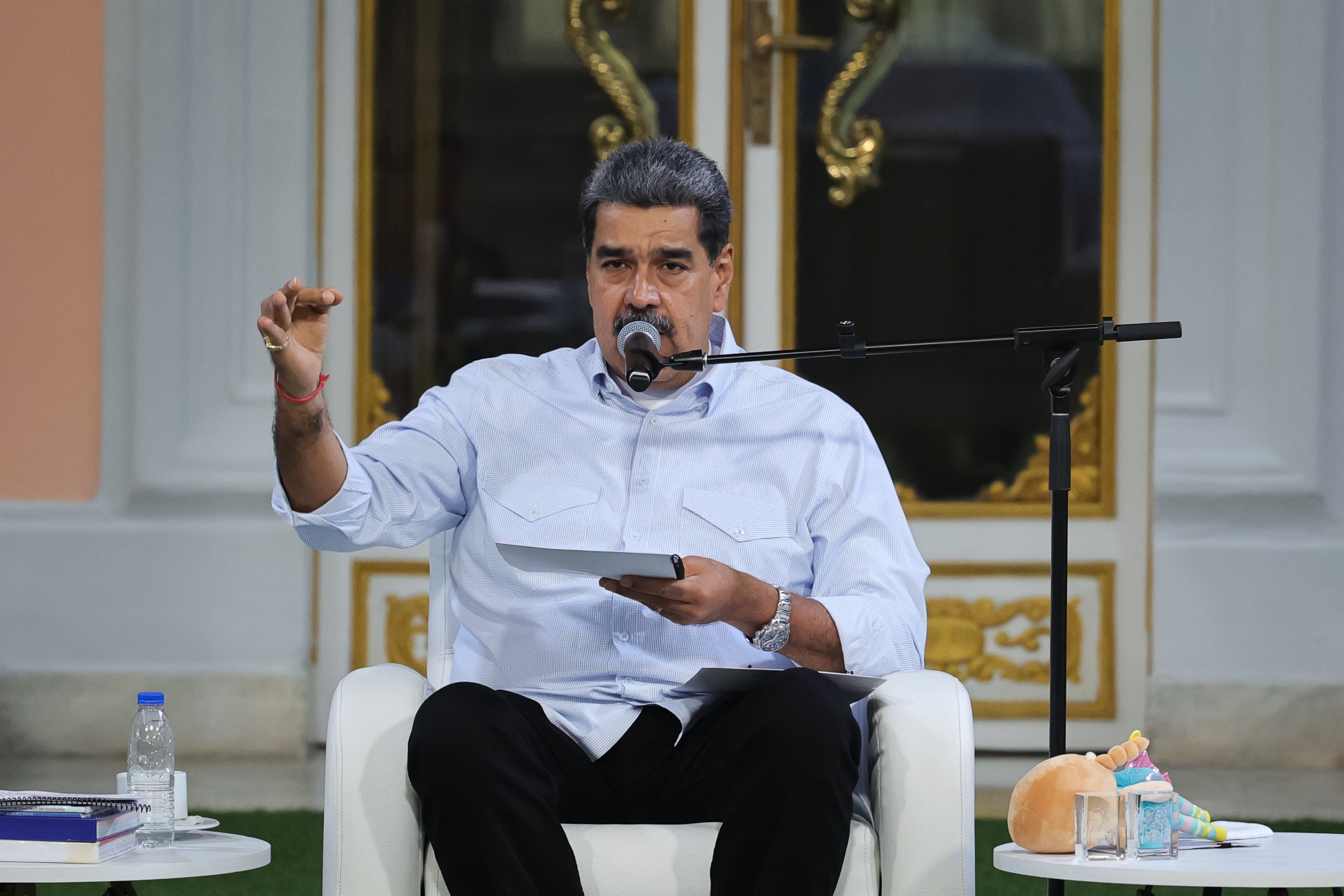 President de Venezuela,  Nicolás Maduro. FOTO: Jesús Vargas/Getty Images