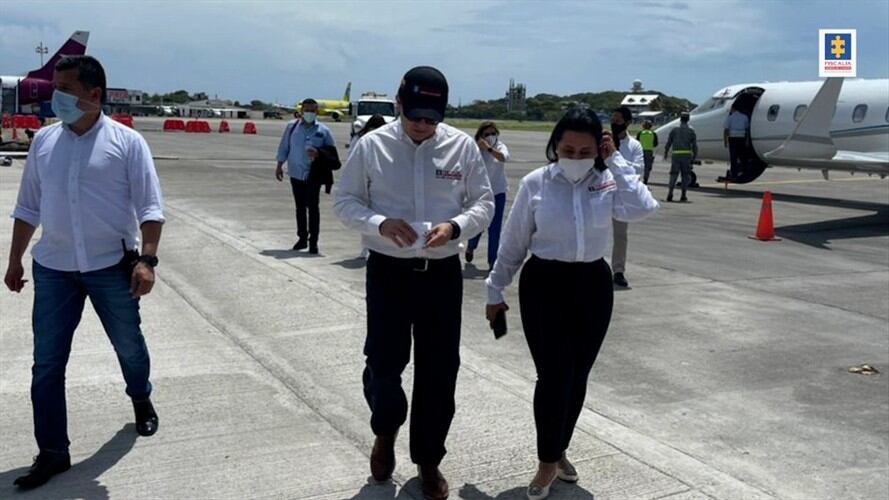 Francisco Barbosa, fiscal general de la Nación, presentó un balance de las acciones judiciales implementadas en San Andrés y Providencia. Foto: Fiscalía General de la Nación