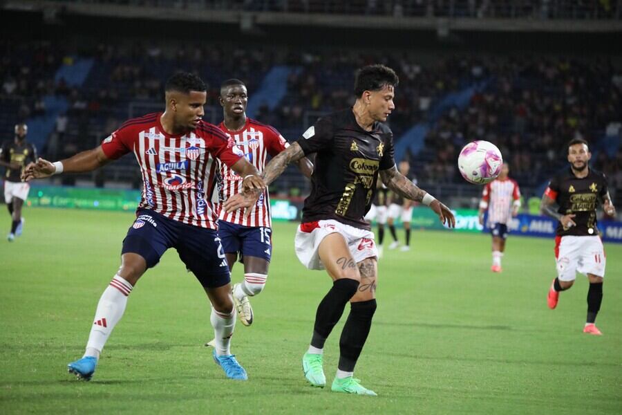 Junior vs. América de Cali. Foto: Colprensa