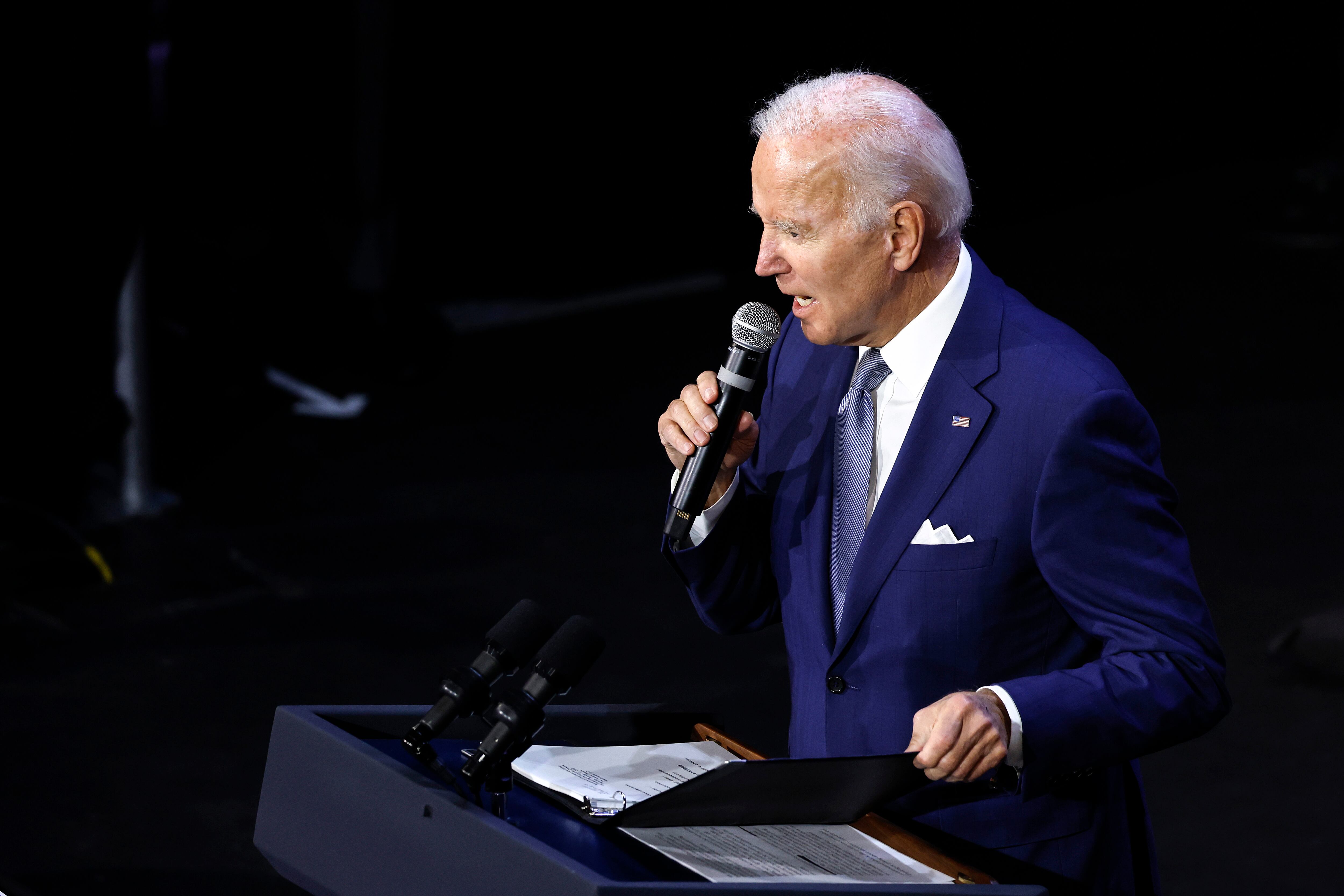 Joe Biden. (Photo by Anna Moneymaker/Getty Images)