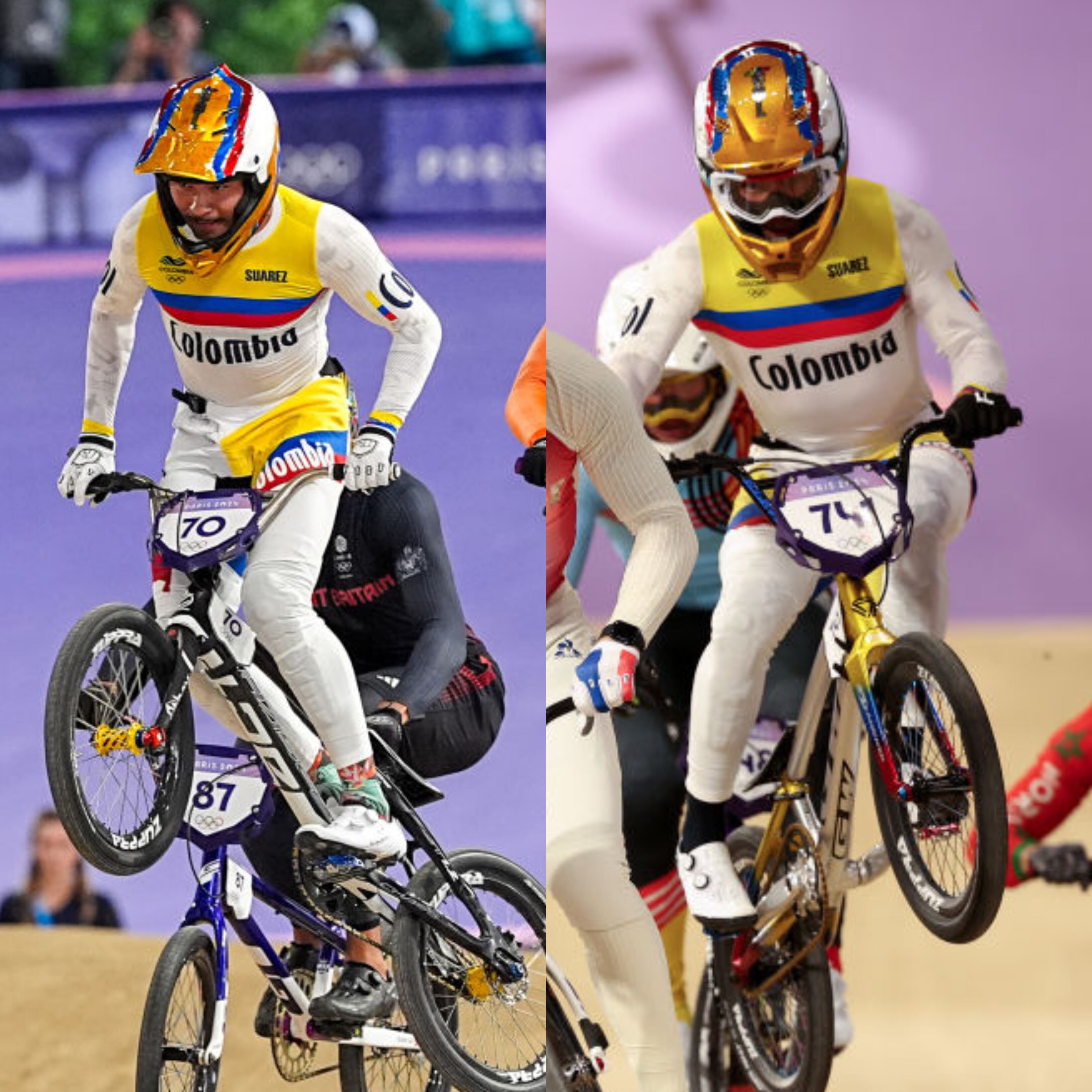 Mateo Carmona (Foto: Andre Weening/BSR Agency/Getty Images) Diego Arboleda (Foto:Tim de Waele/Getty Images).