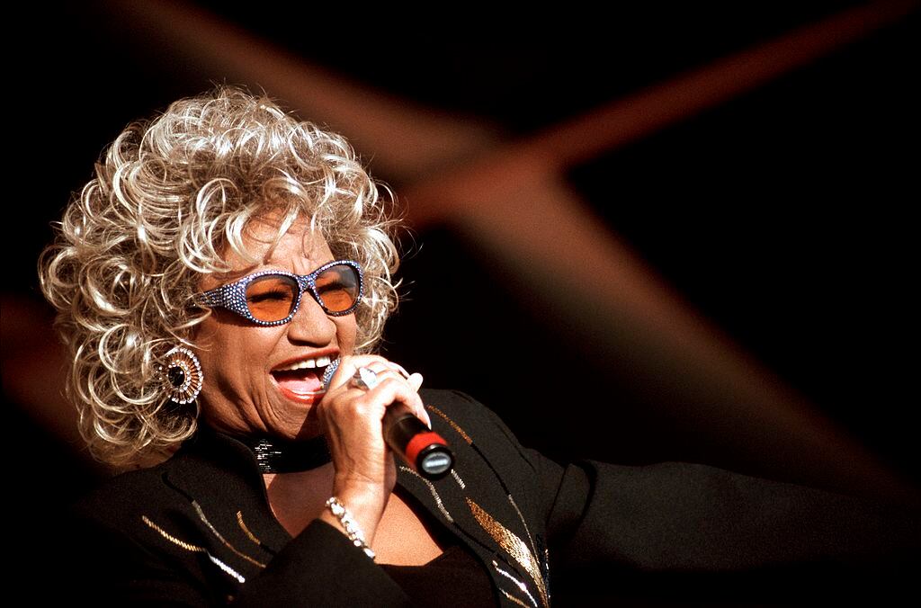 Celia Cruz. (Photo by Leon Morris/Redferns)