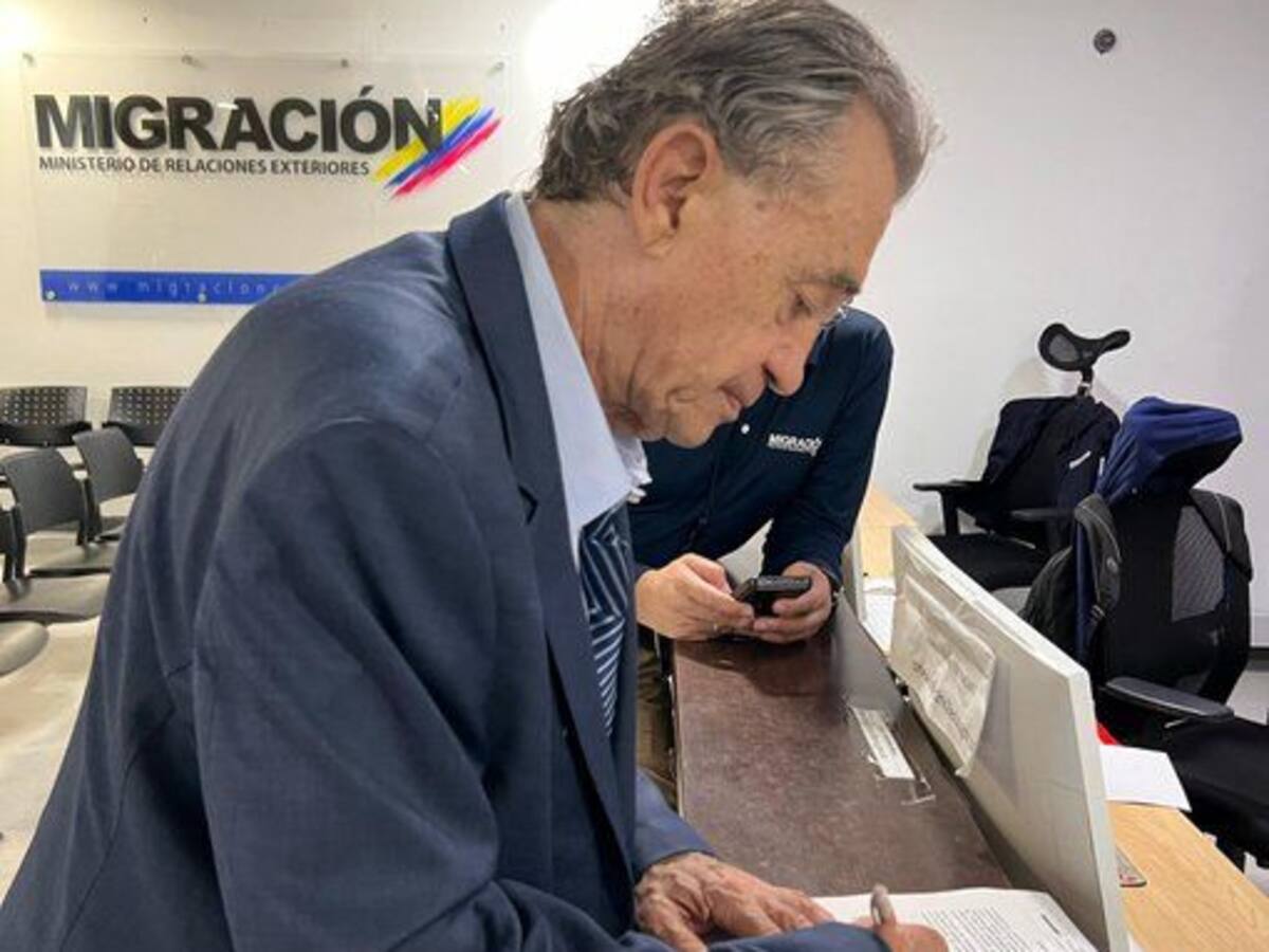 “Viva Colombia”: Carlos Lehder se pronunció tras quedar en libertad