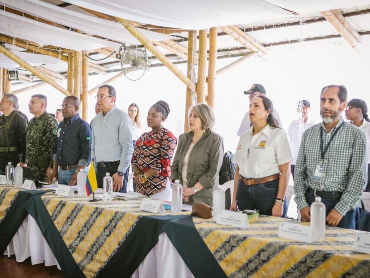 Gobierno instaló mesa de diálogo social en el Cauca