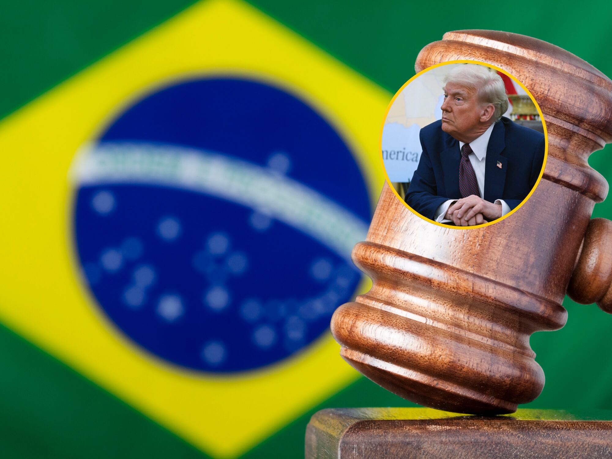Gobierno de Brasil autorizó el inicio de consultas para responder a los aranceles de Trump. Foto: Getty Images.