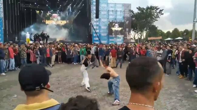Usuarios en redes sociales denunciaron robos y riñas durante el festival.. Foto:
