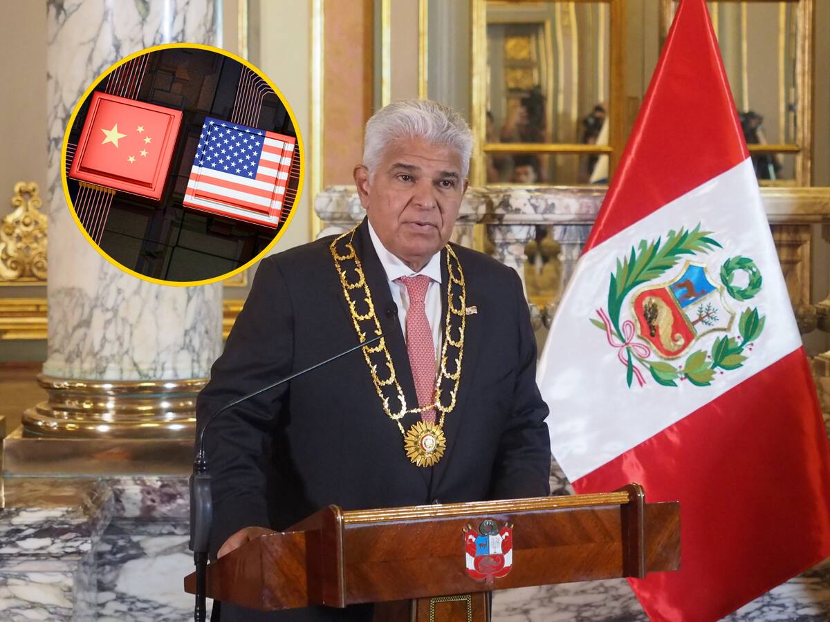 El presidente de Panamá exige respeto a EE.UU. y que no lo involucre en conflicto con China