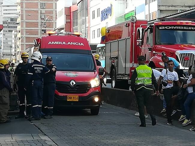 Se desplomó ascensor del Palacio de Justicia de Cali. Foto: Erika Rebolledo