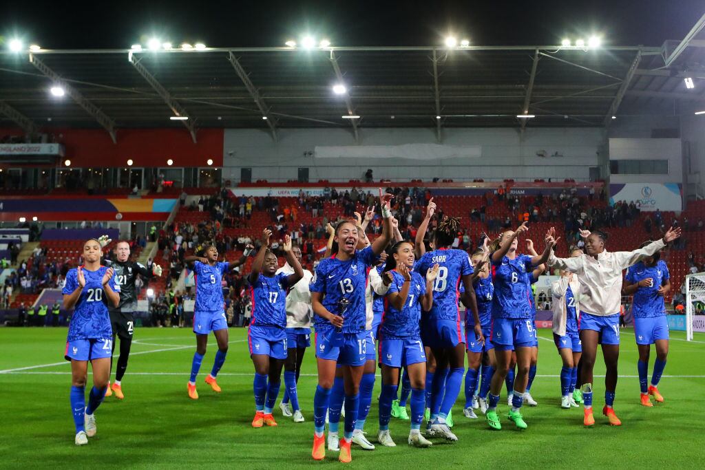 Selección femenina de fútbol de Francia. Foto: Getty Images.