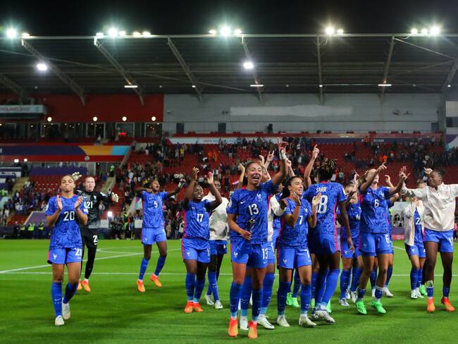 Selección femenina de fútbol de Francia. Foto: Getty Images.