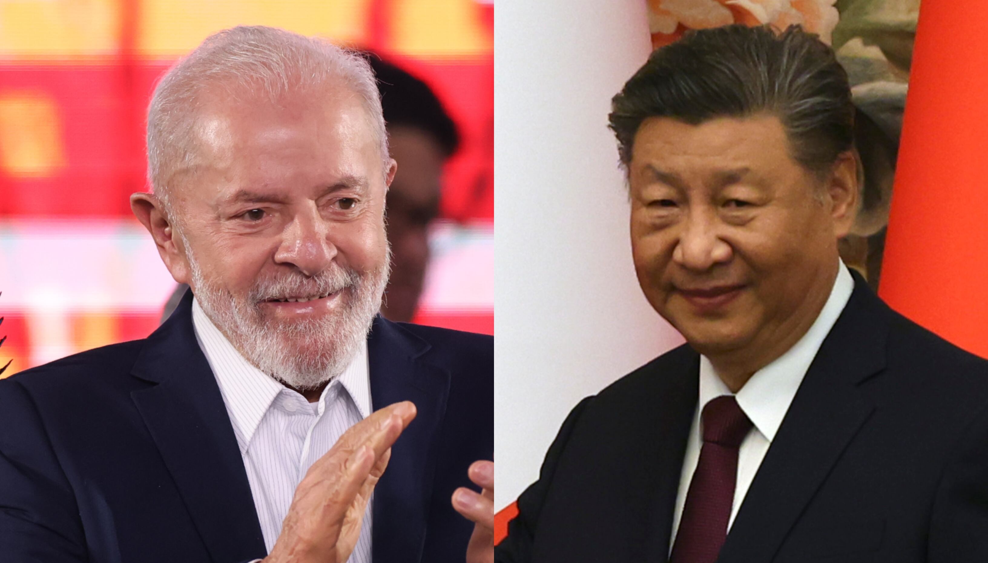 Xi Jinping y Lula da Silva. Getty Images.