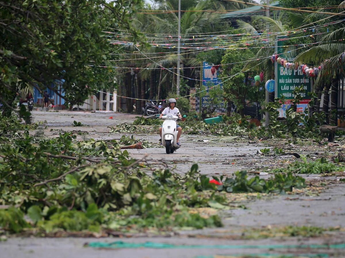 A nueve subió el número de muertos por el impacto del tifón Kajiki en Vietnam y Tailandia