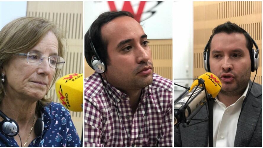 Salud Hernández y Jaime y Sebastián Lozada hablaron en La W sobre lo que debe hacer la JEP con alias “El paisa”.. Foto: W Radio