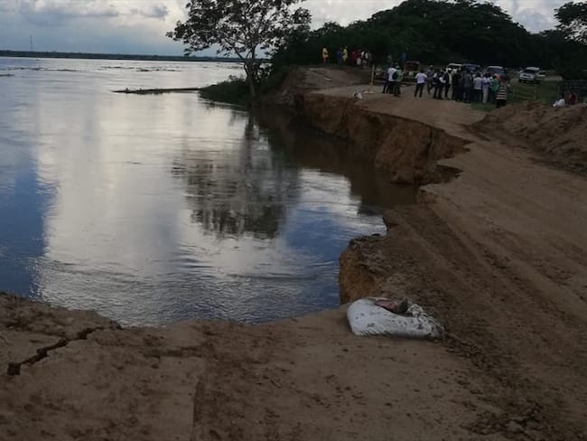 Procuraduría anuncia seguimiento a obras para evitar inundaciones en el Magdalena. Foto: Personería de Salamina