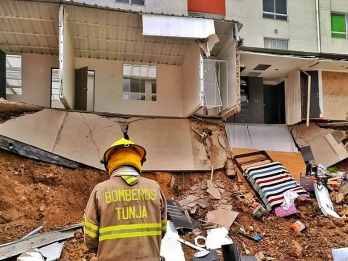 Contratista de obra en Tunja que desplomó dos apartamentos, no tenía seguro para terceros