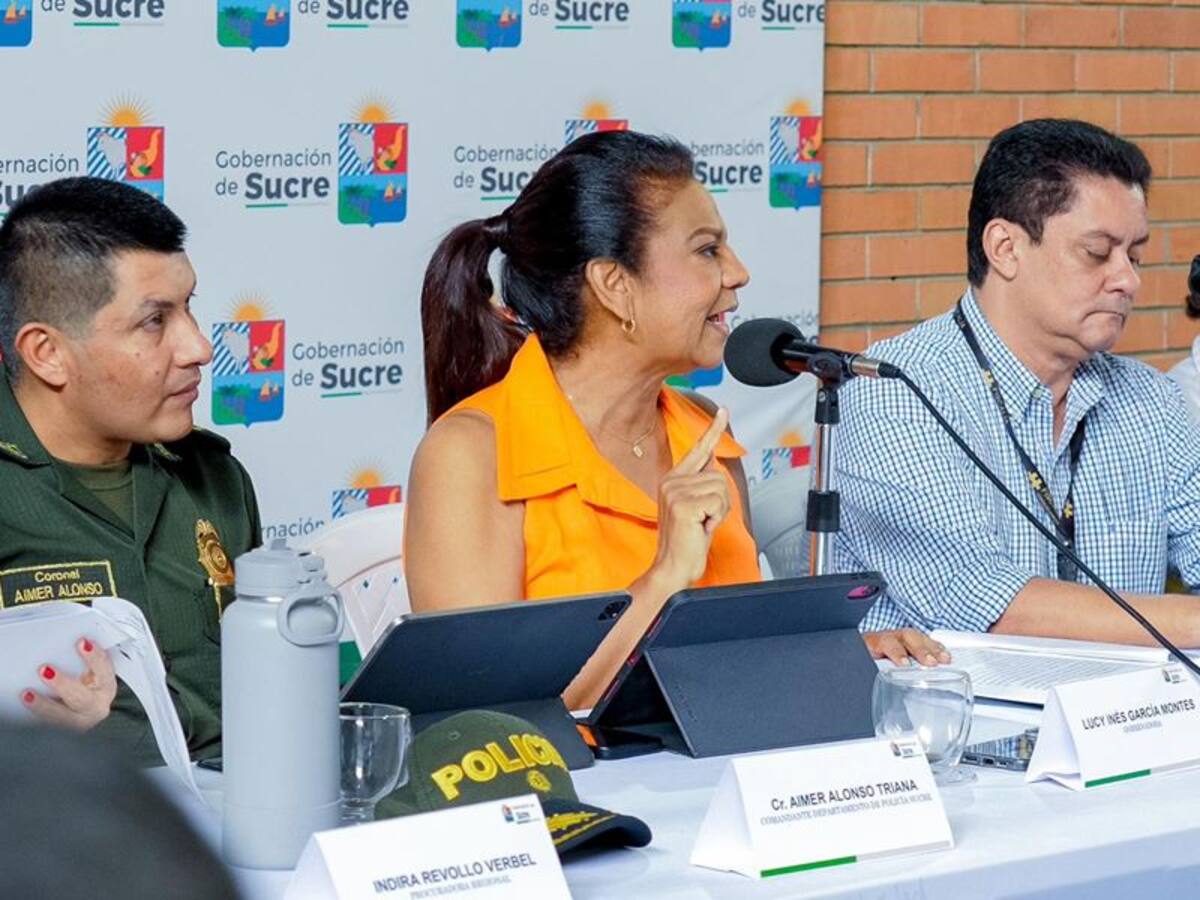 “La violencia nos arrebata un colombiano que soñaba con servir”: gobernadora de Sucre, Lucy García
