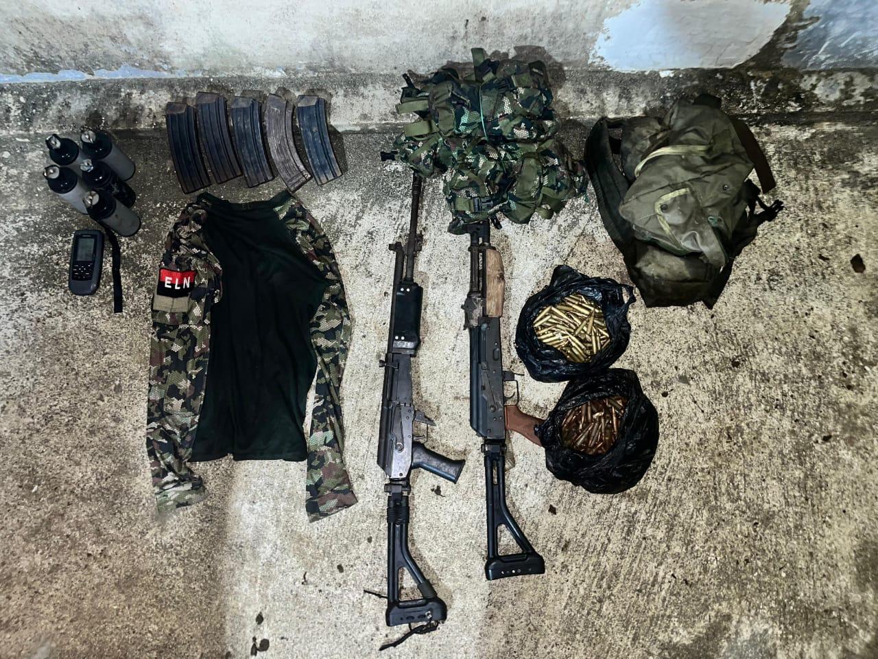 “Los Shottas”, estarían trabajando en alianza con el ELN en zona rural del distrito. Foto: Policía Valle.