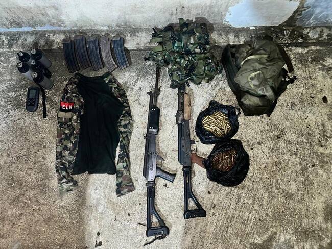 “Los Shottas”, estarían trabajando en alianza con el ELN en zona rural del distrito. Foto: Policía Valle.