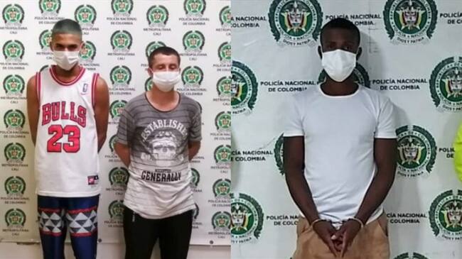 La Fiscalía les imputó cargos por su posible coautoría en los delitos de homicidio en grado de tentativa en concurso heterogéneo con hurto calificado y agravado, y daño en bien ajeno. Foto: Fiscalía General de la Nación