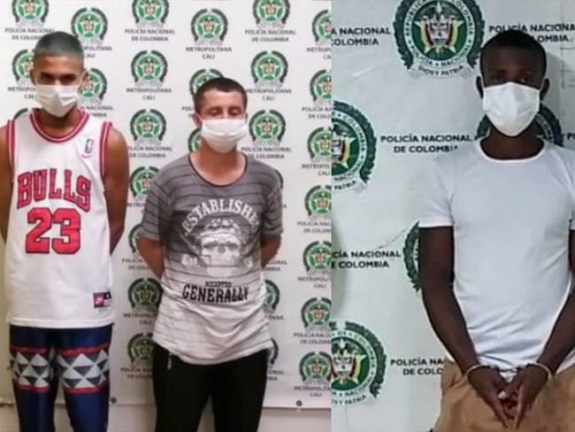 La Fiscalía les imputó cargos por su posible coautoría en los delitos de homicidio en grado de tentativa en concurso heterogéneo con hurto calificado y agravado, y daño en bien ajeno. Foto: Fiscalía General de la Nación