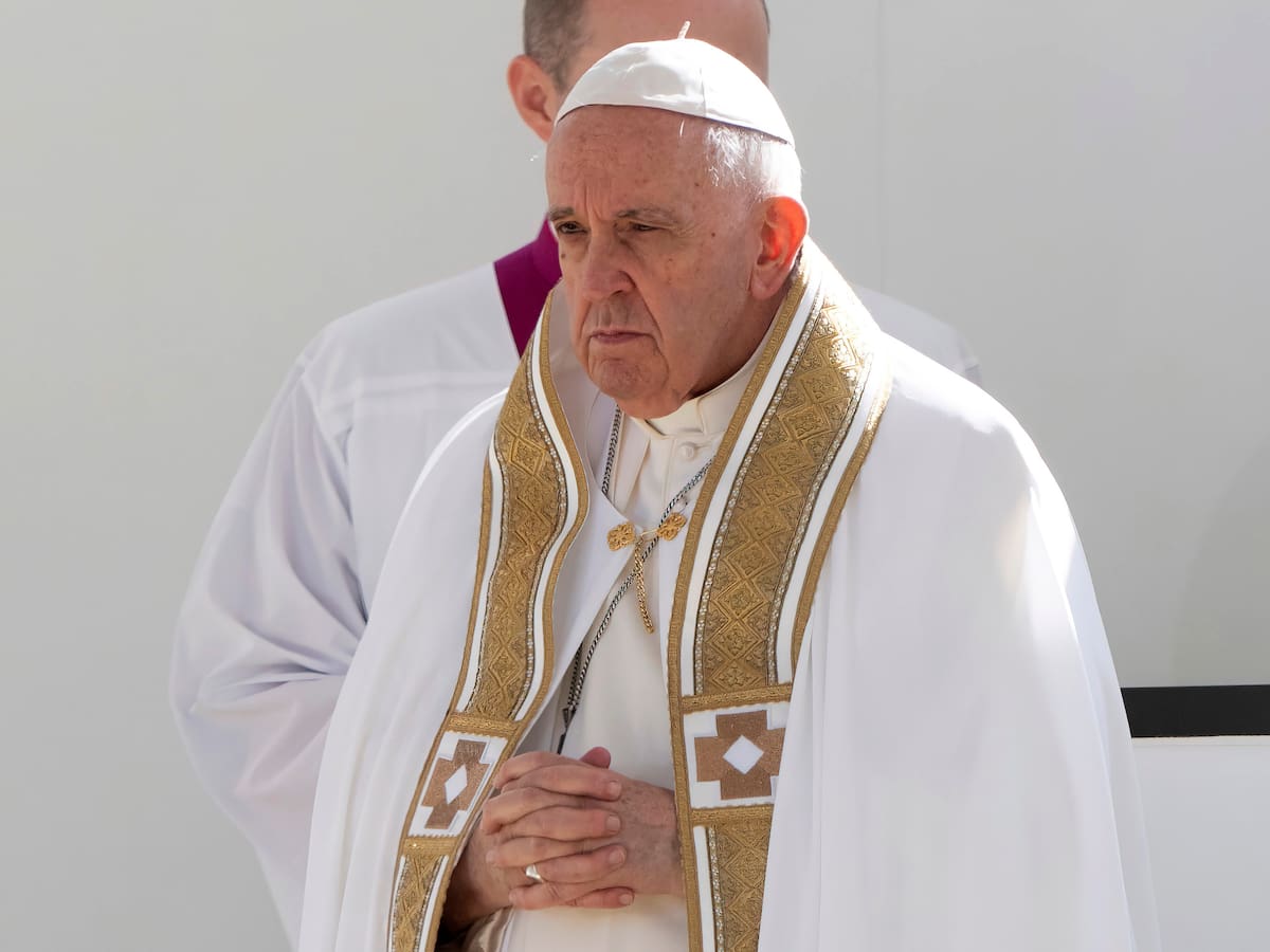 El papa Francisco no estará en el funeral de la reina Isabel II