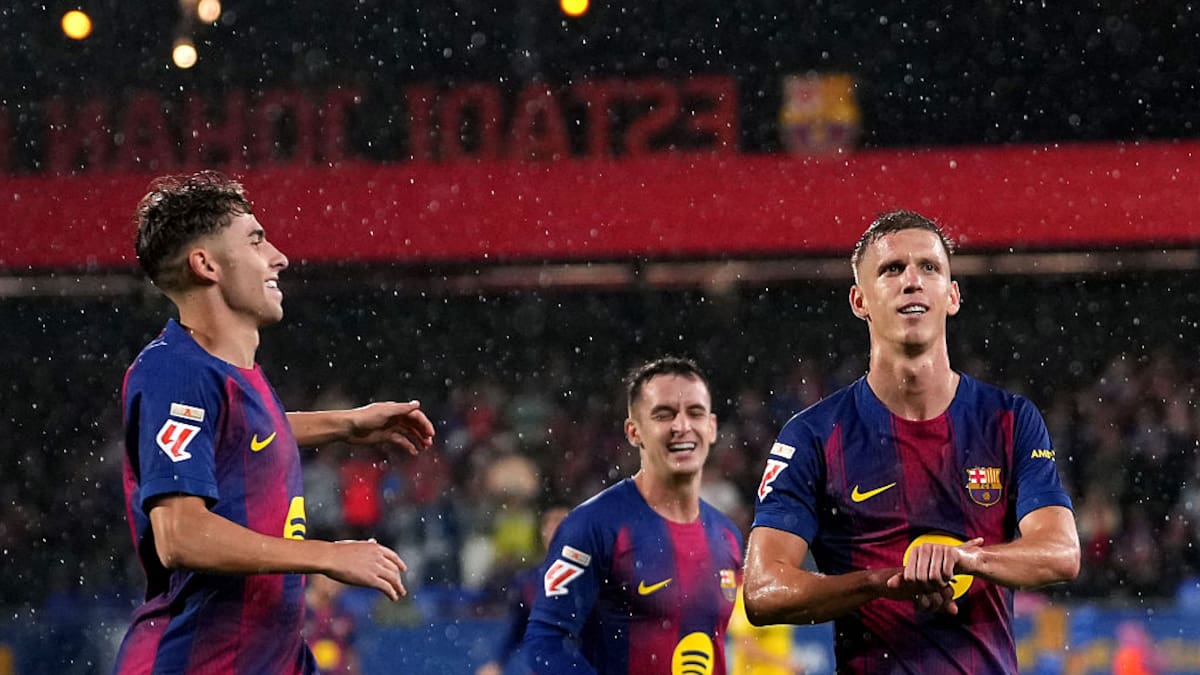 El Barcelona sin Lamine Yamal goleó 3-0 a Getafe en la fecha 5 de La Liga