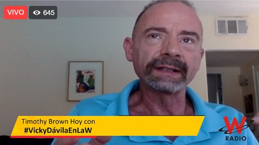 Timothy Brown, la primera persona en curarse del Sida. Foto: