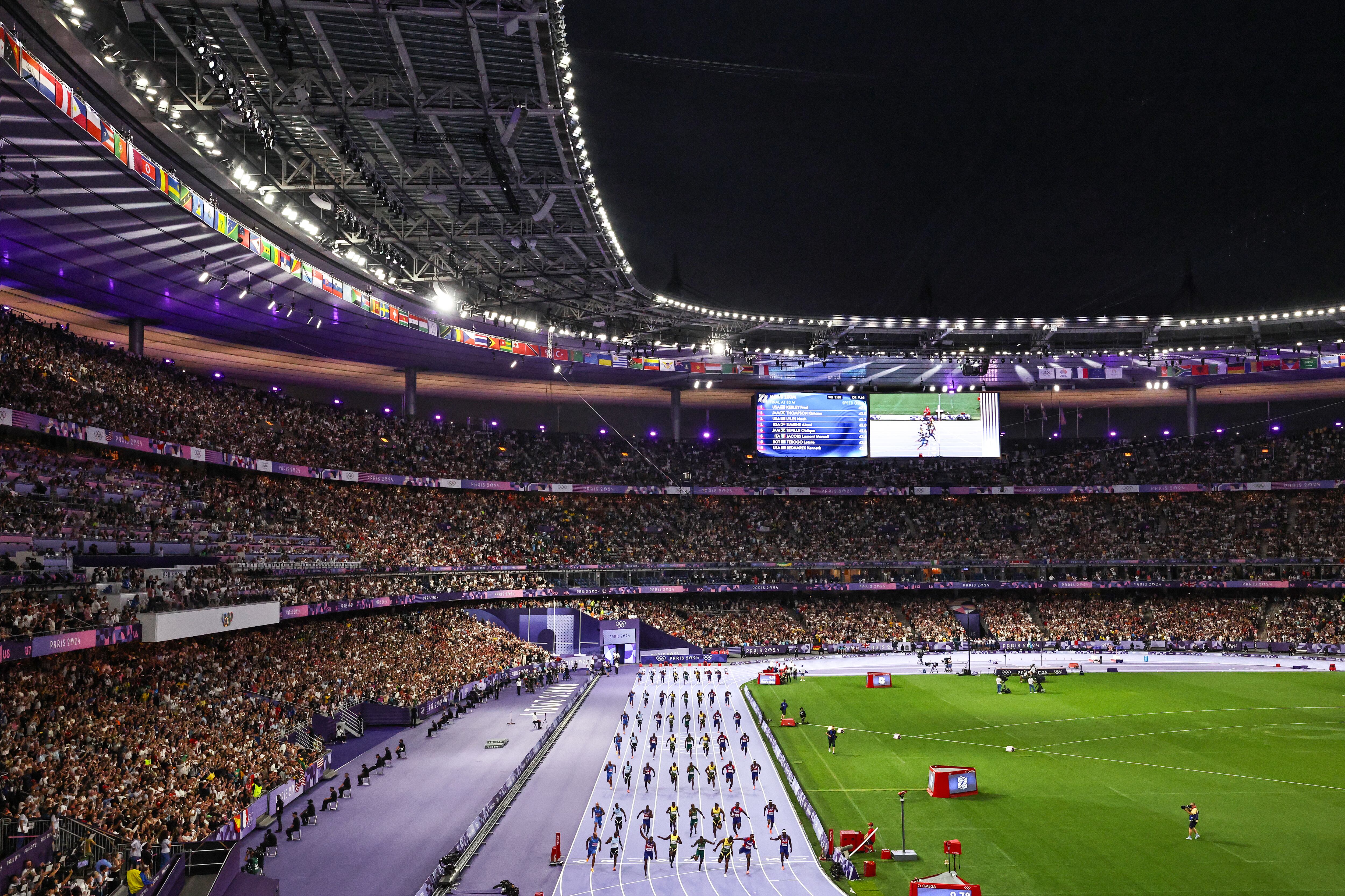 Final 100 metros planos Juegos Olímpicos París 2024 | Foto: GettyImages