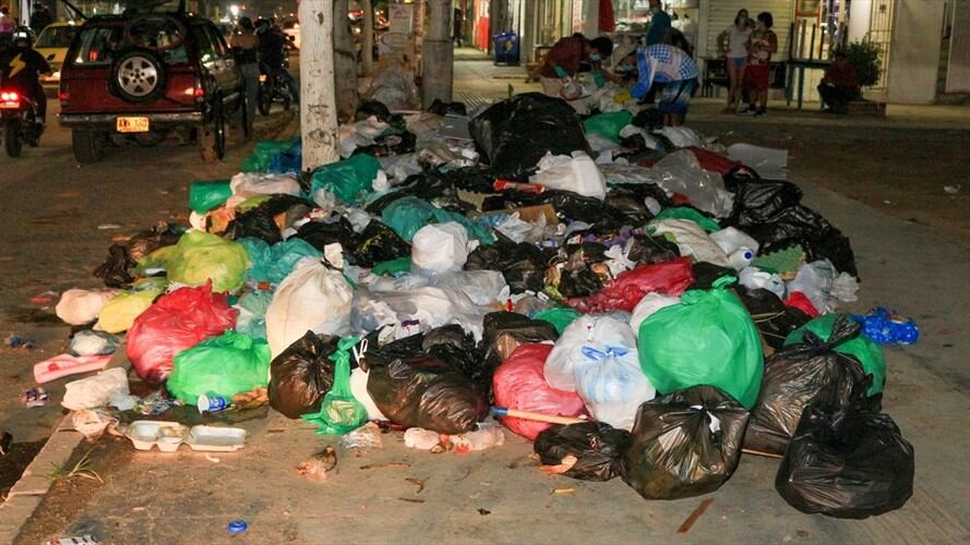 Basuras santander . Foto: Alcaldía de Girón.