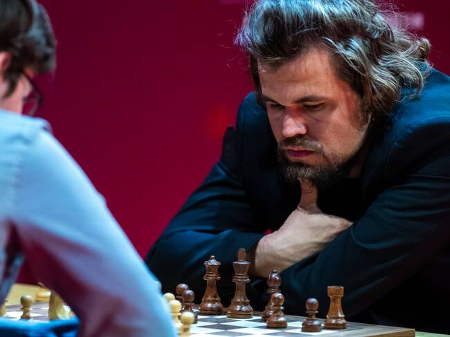 Magnus Carlsen. (Photo by Andrzej Iwanczuk/NurPhoto via Getty Images)