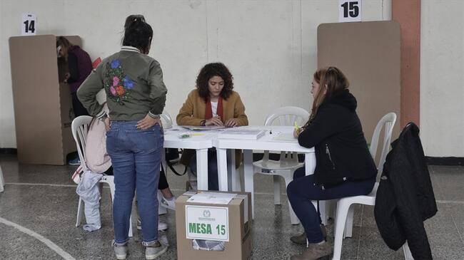 Sopó tuvo un total 9.804 votos. Foto: Colprensa