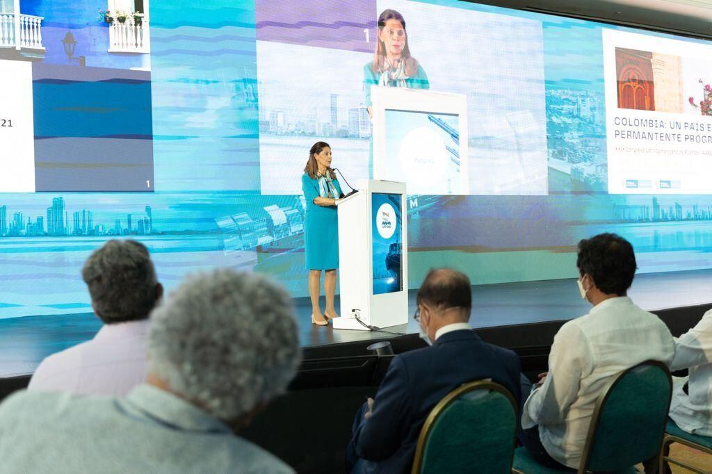 Marta Lucía Ramírez, vicepresidenta y canciller.