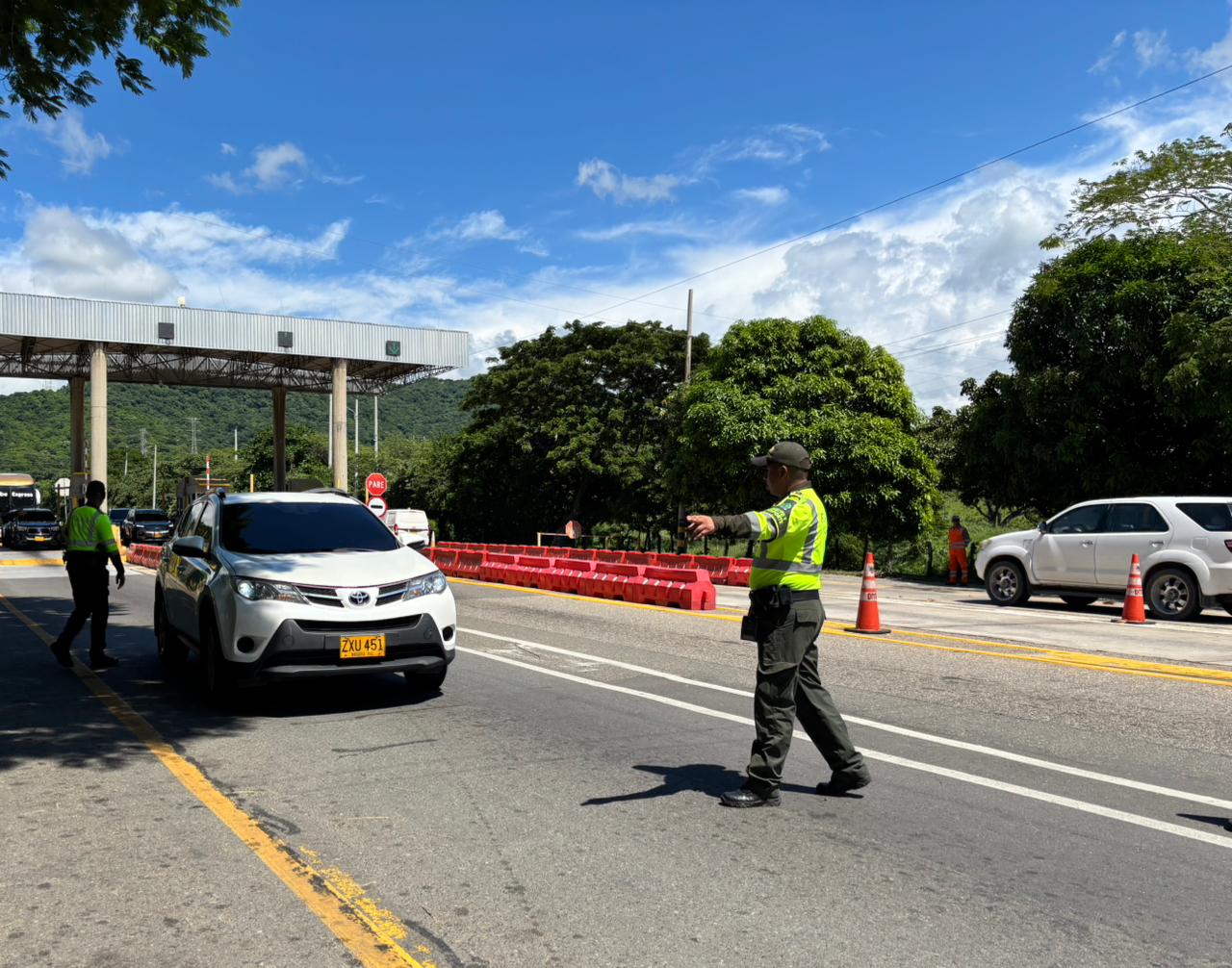 Más de 600 uniformados garantizaron la seguridad durante la semana de receso en Santa Marta/ Policía Metropolitana de Santa Marta.