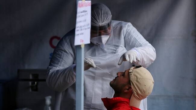 Casos de COVID-19 en Colombia. Foto: Colprensa