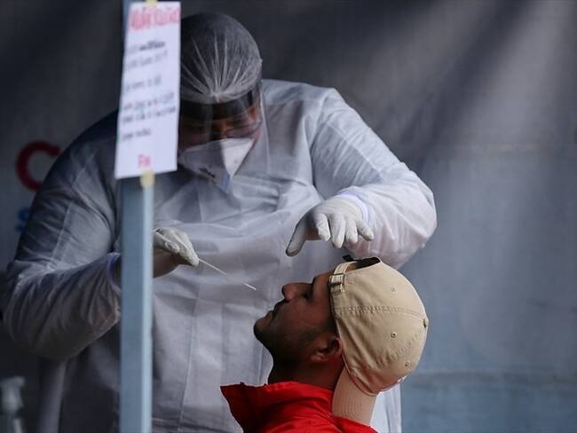 Casos de COVID-19 en Colombia. Foto: Colprensa