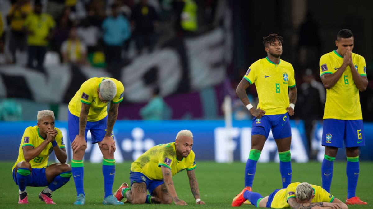 Así reaccionó Brasil y el mundo tras eliminación de la ‘Verdeamarela’ del Mundial