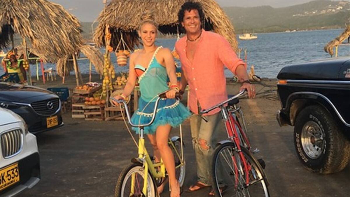 ‘Currambera’ la nueva canción de Carlos Vives en honor a Shakira