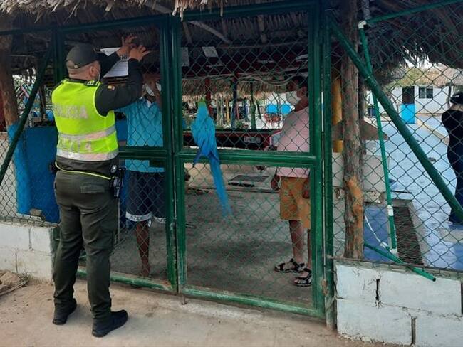 Santa Marta consulta al gobierno nacional sobre vigencia de las medidas restrictivas. Foto: Policía Metropolitana de Santa Marta
