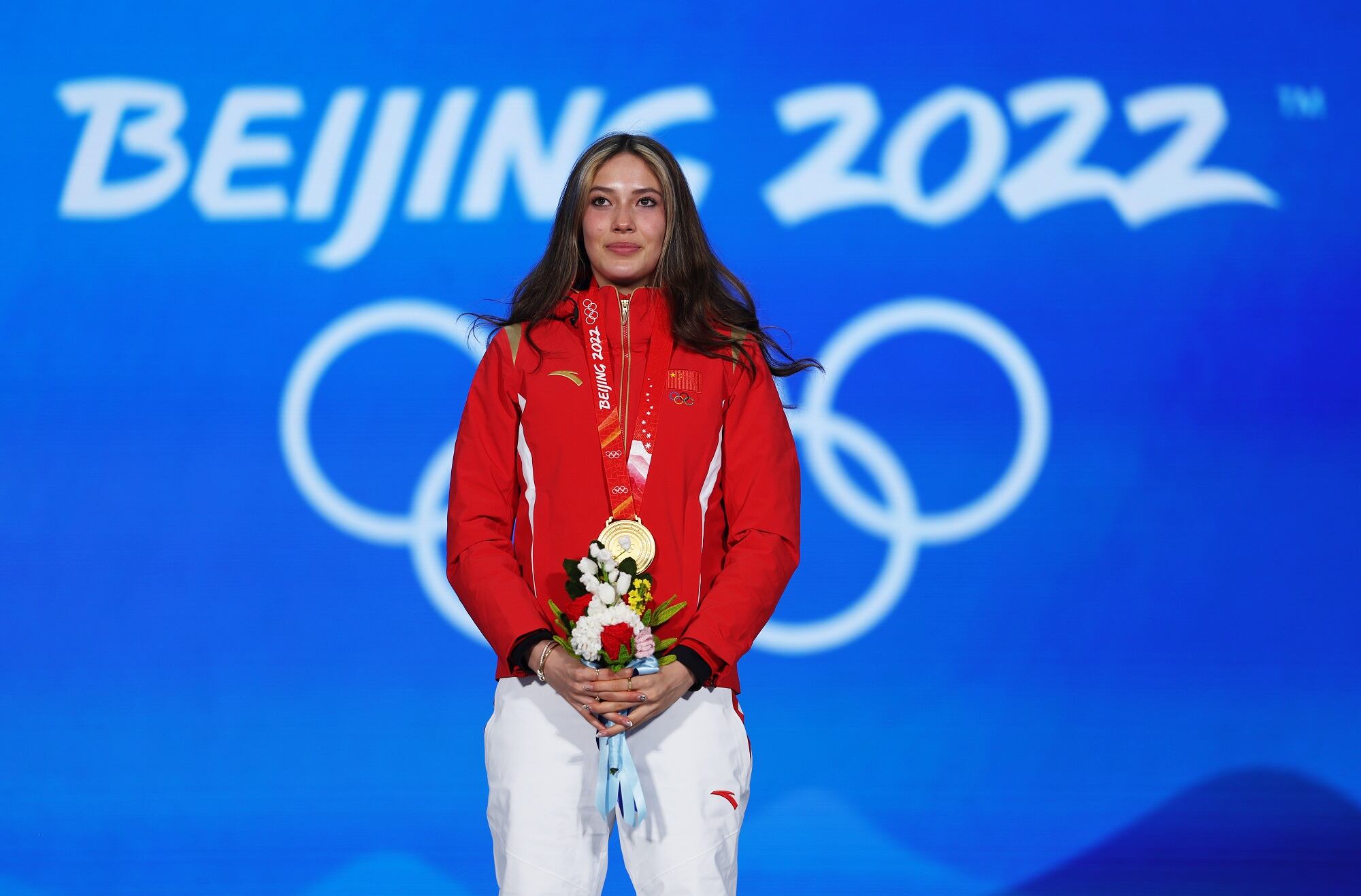 Eileen Gu, oro en los Juegos Olímpicos de Invierno en modalidad esquí acrobático 'big air'