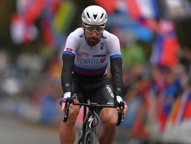 Peter Sagan llega a Colombia. Foto: Getty Images
