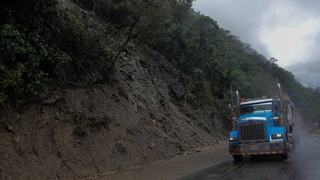 Supertransporte entregó balance del segundo día de reapertura de la vía al llano. Foto: Colprensa