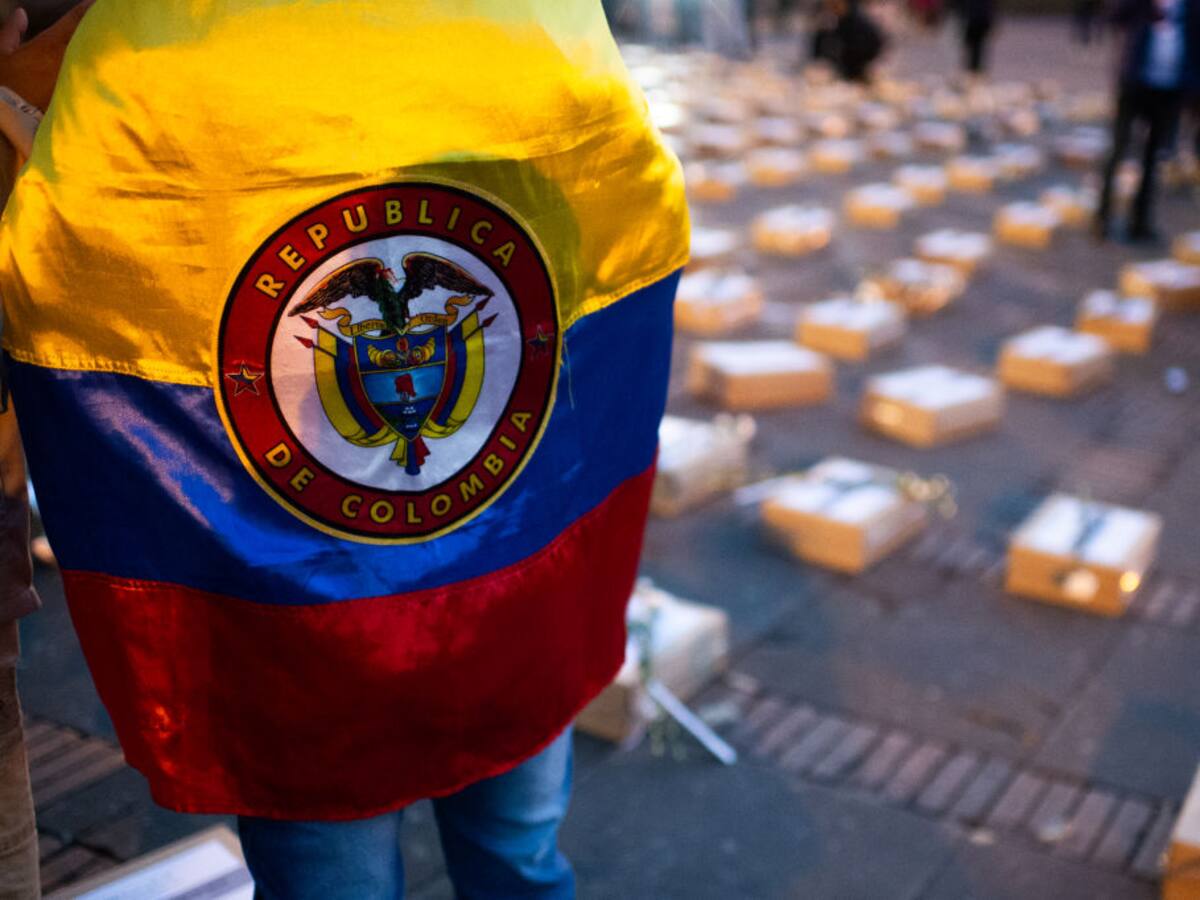 Víctimas del conflicto armado en Colombia recordaron en Madrid a sus familiares