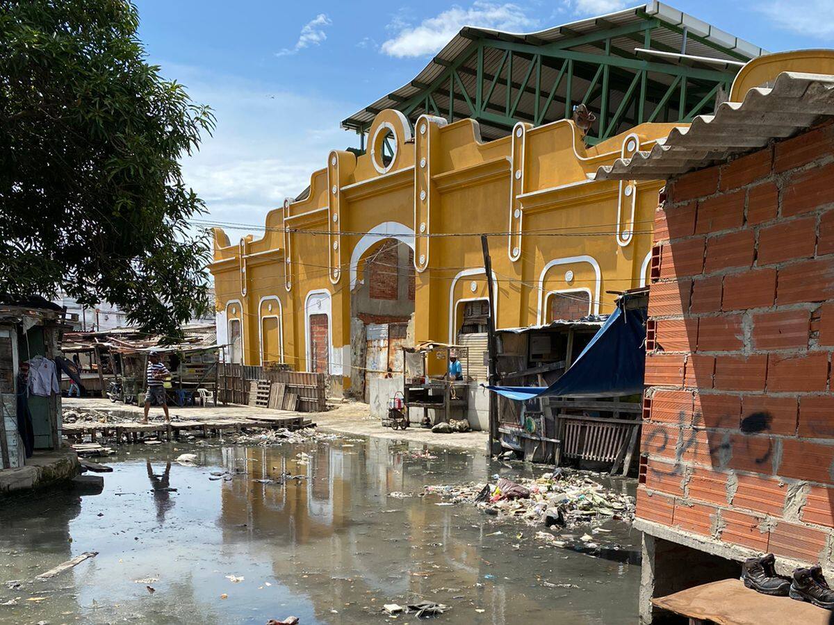 Cuestionamientos por mal estado del Mercado de Granos en Barranquilla