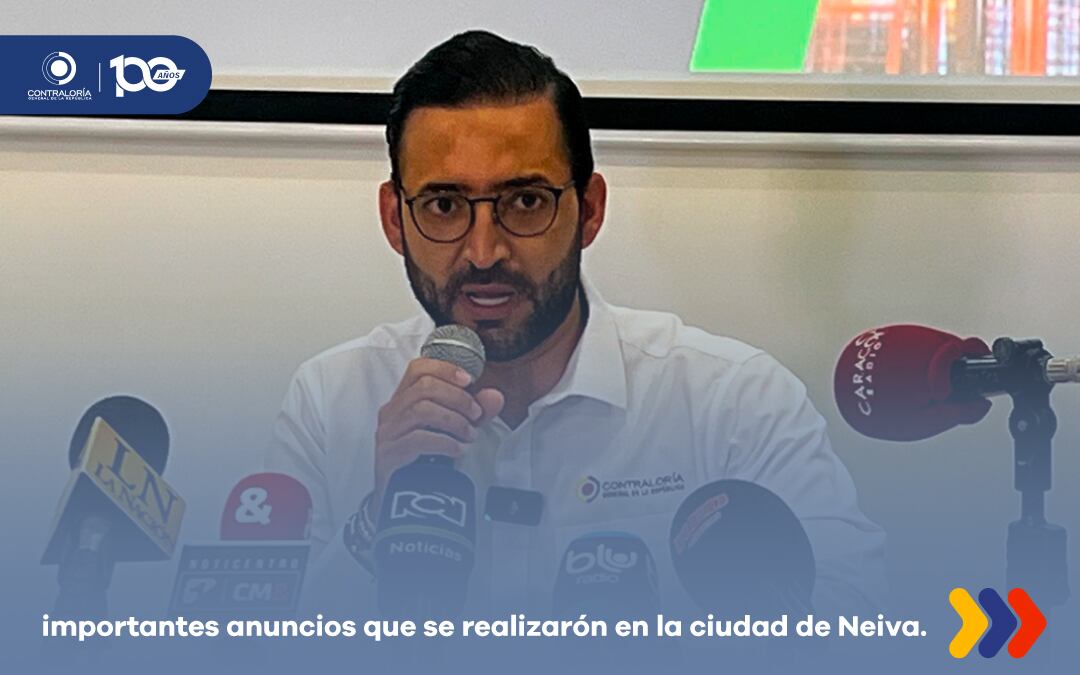 La Contraloría General de la República dio a conocer por medio de un comunicado que en el departamento del Huila se identificó “el proyecto crítico de mayor cuantía en todo el país”,