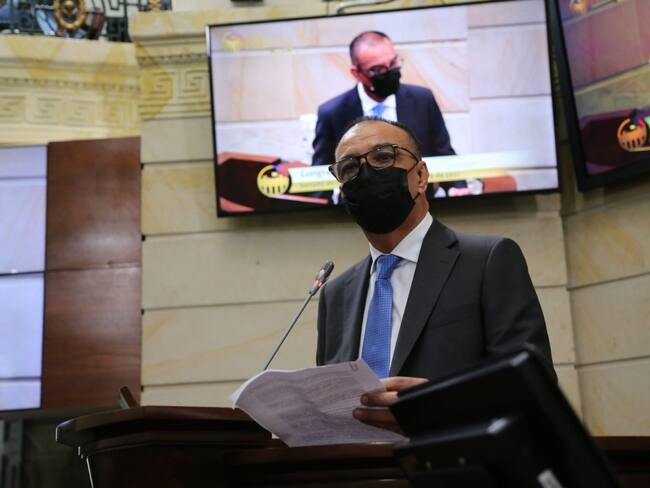 José Nelson Polanía fue elegido como nuevo magistrado del Consejo Nacional Electoral. Foto: Senado