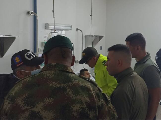 Alias 'Villa', capturado en Popayán. Crédito: Ejército Nacional.